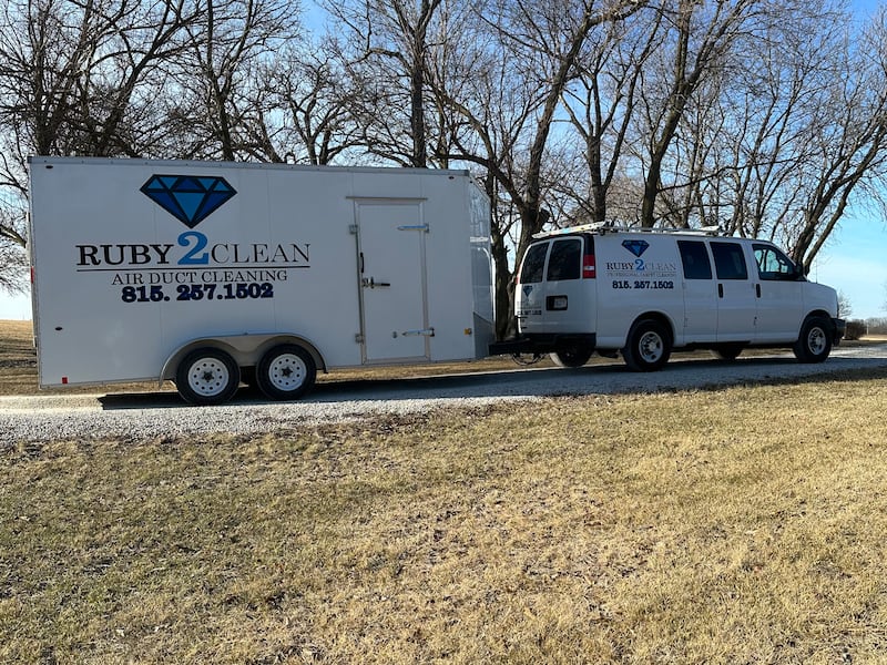 Ruby 2 Clean is located in Cornell but travels far and wide for its customers. It offers air duct cleaning, area carpet cleaning, stripping and waxing floors, dryer vent cleaning, estate clean-out services, grave headstone cleaning, gutter cleaning, pet odor and stain removal, tile and grout cleaning, upholstery cleaning, water restoration, smoke and fire restoration, mold removal, and encapsulates asbestos.