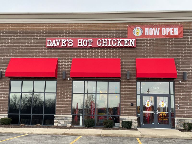 Dave's Hot Chicken opened at 16439 W. 159th St., Lockport on March 7, 2025.