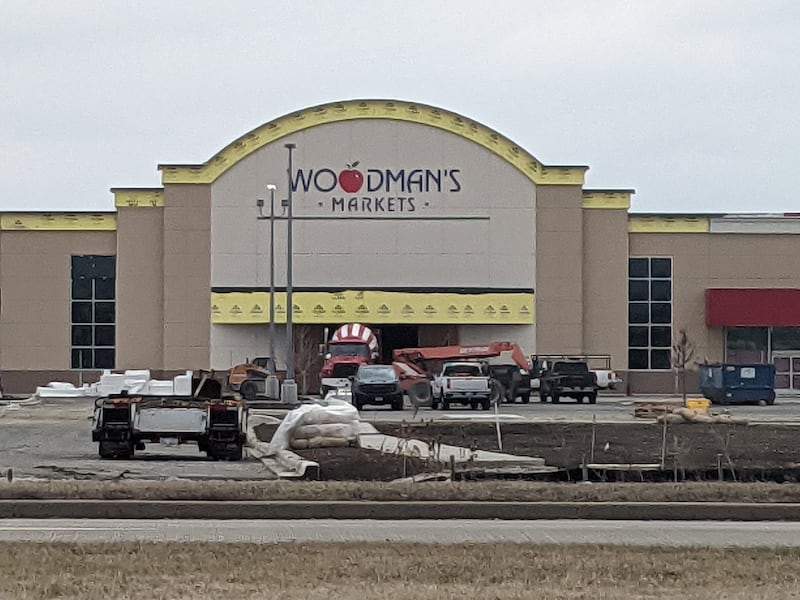 The Woodman’s Food Market currently under construction at the intersection of Route 59 and 119th Street in Plainfield is on track to open this fall.