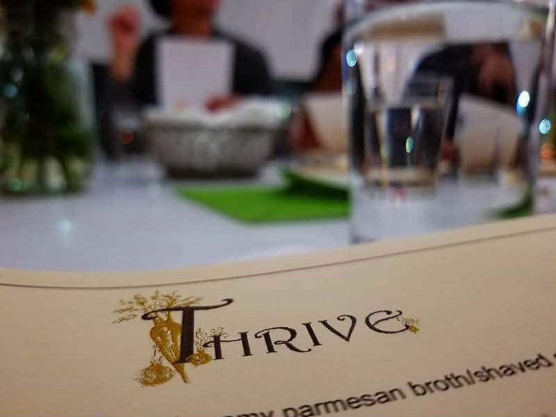 Thrive is one of two gourmet restaurants Joliet Junior College culinary students run at the school's City Center Campus.