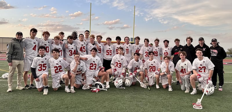The Huntley boys lacrosse team defeated Burlington Central 18-3 on Tuesday to seal its 6th consecutive Fox Valley Conference championship.
