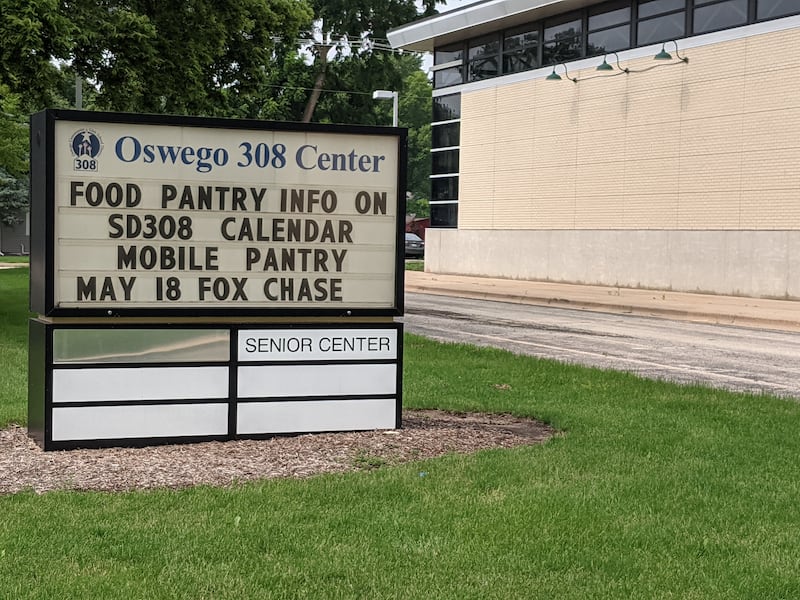Oswego SD308 plans to let the Oswego-based nonprofit group Community Cares use space in the former Traughber Junior High School to continue its mission of making sure families have the supplies they need.