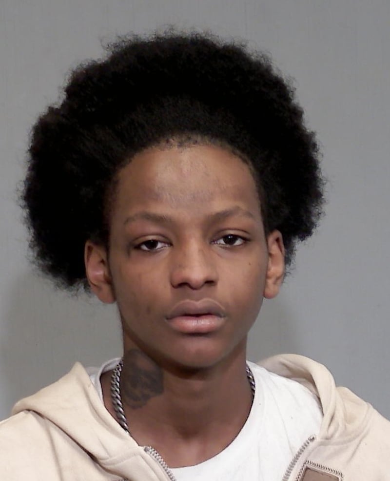A Joliet Police Department booking photo of Jae'vion Smith, 17, provided on May 28, 2026 by the police department.