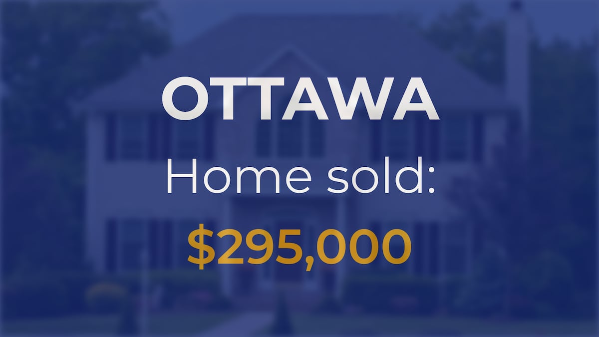 Single-family home sells in Ottawa for $295,000