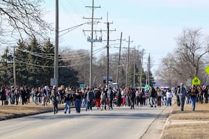 Photos: Kankakee students walkout in protest of ICE