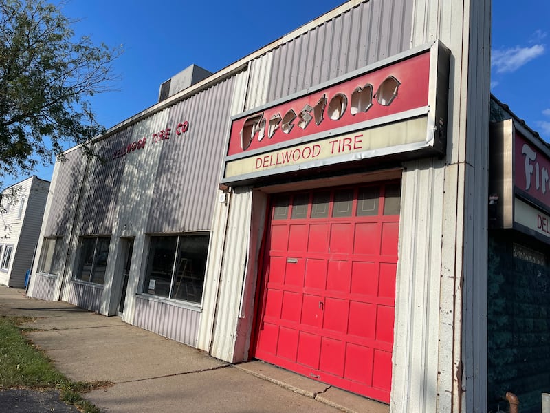 The former Dellwood Tire property located at 701-711 S. State St. in Lockport. The city has agreed to purchase the now vacant property.
