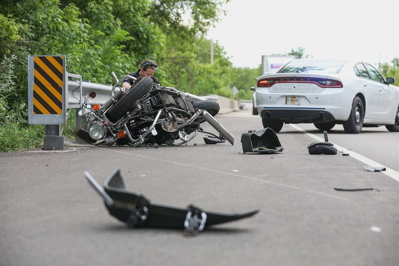 A motorcyclist suffered serious injuries from a crash on June 1, 2026, along Route 173 near Harvard.