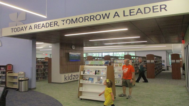 Change in the atmosphere at Joliet Public Library Black Road Branch as year-long renovation completed