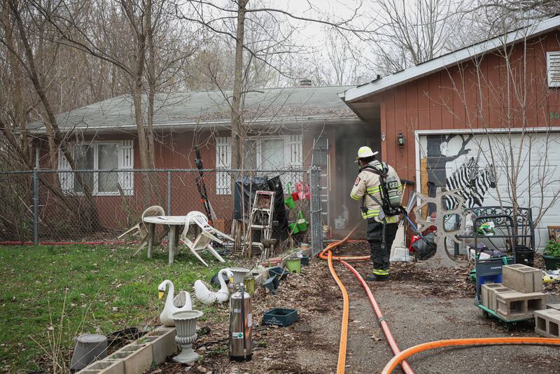 The Nunda Rural Fire Protection District responded on Sunday, April 12, 2026, to a fire in unincorporated McHenry.