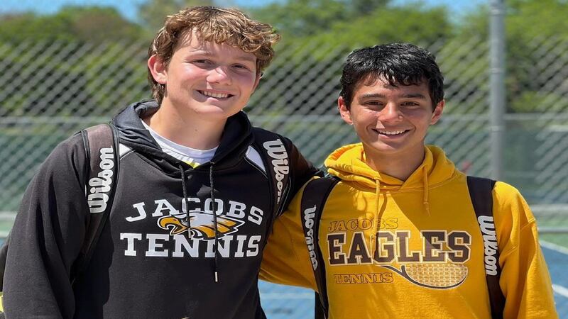 2025 Northwest Herald Boys Tennis Players of the Year: Jacobs’ Augie Nelson and Jack Soto