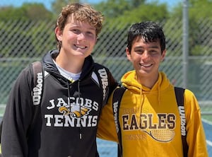 2025 Northwest Herald Boys Tennis Players of the Year: Jacobs’ Augie Nelson and Jack Soto