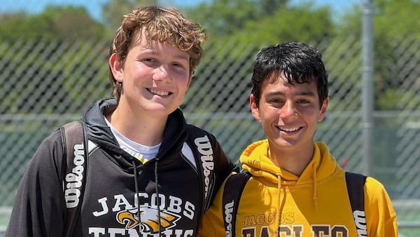 2025 Northwest Herald Boys Tennis Players of the Year: Jacobs’ Augie Nelson and Jack Soto