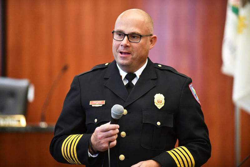 Kankakee Fire Chief Bryan LaRoche