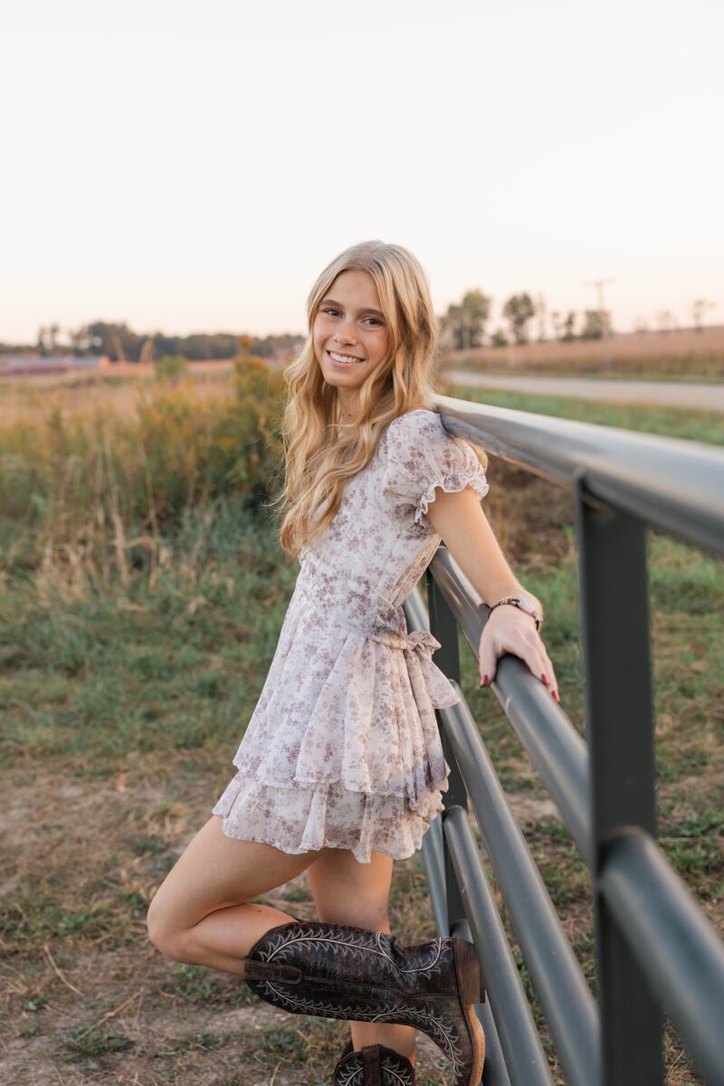 Grace Althaus is Amboy High School’s student of the month for October.