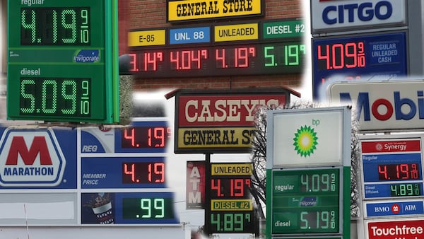 Photos: Gas prices continue to soar around DeKalb County