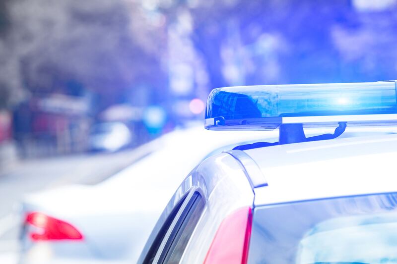 Police car lights - iStock