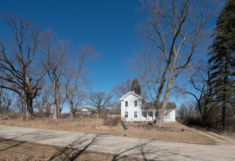 The W.A. McConnell House near Richmond, owned by the McHenry County Conservation District and recently designated as one of the top 10 Most Endangered Historic Places in Illinois by Landmark Illinois.