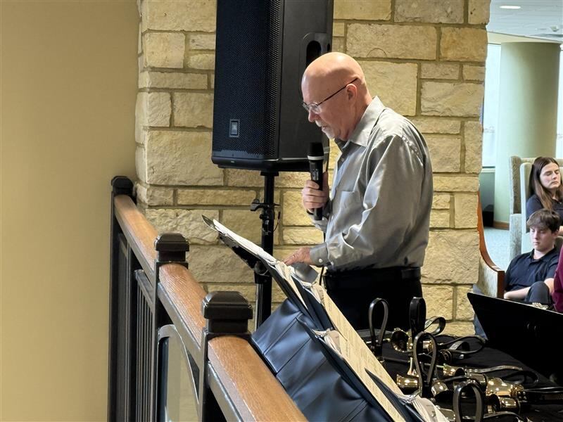 Mike McDowell, Zion commissioner of Police and Fire Rescue, takes part in a National Day of Prayer event May 1 at City of Hope Cancer Center Chicago.