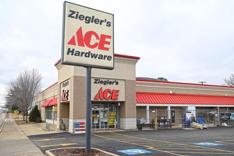 Ziegler’s Ace Hardware at 1158 Lillian St. in Elgin will close and is having a liquidation sale.