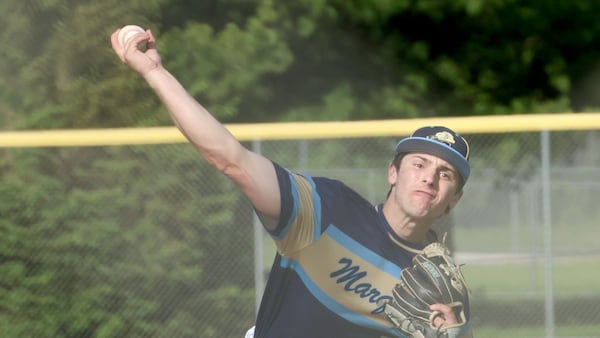 Photos: Marquette baseball hangs on to defeat St. Bede 5-3