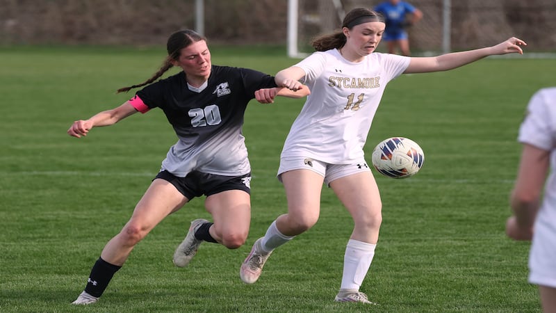Photos: Kaneland hosts Sycamore in girls soccer action