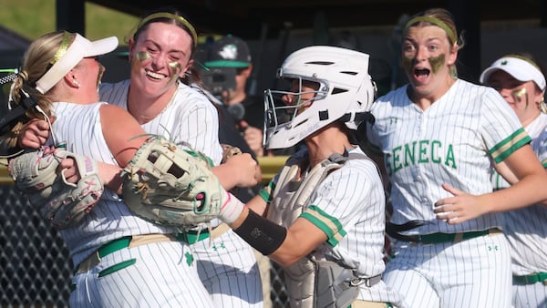 Photos: Seneca softball shuts out Brimfield, advances to Class 2A State Semifinals