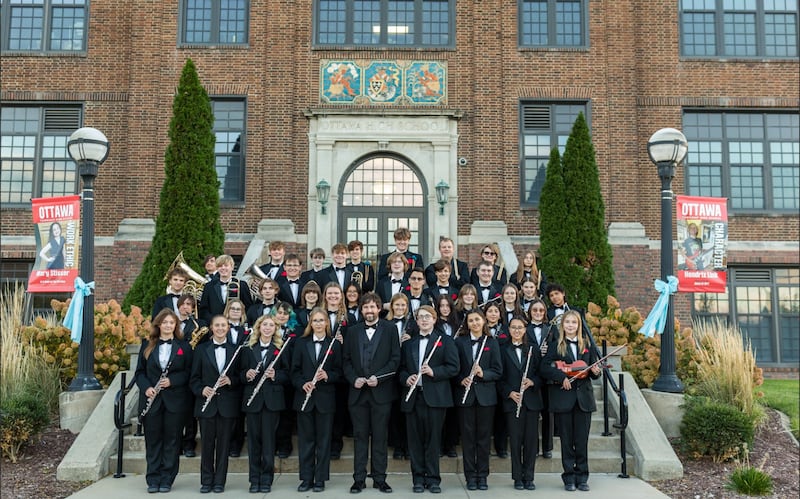 The Ottawa Township High School Wind Ensemble, Symphonic Band and Jazz Band helped the music department finish third in the 2026 Illinois High School Association Class A Music Sweepstakes held the weekend of April 18.