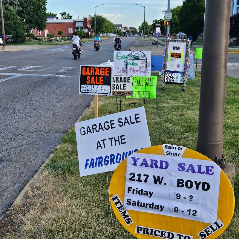 Shoppers can explore dozens of garage sales and food stands along Route 34 during the annual More on 34 celebration June 13-14 in Bureau and Henry counties.