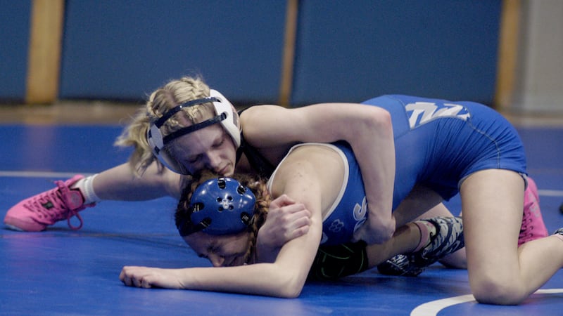 Photos: Wrestling at Newman High School with Newman, Princeton and Lena-Winslow