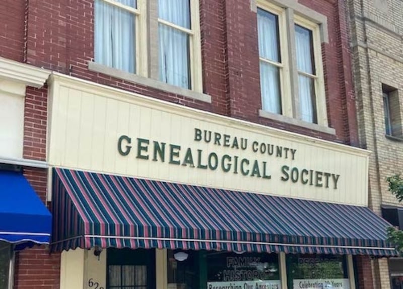 The Bureau County Genealogical Society will meet at 7:00 p.m. on Thursday, May 26 at 629 S. Main St. in Princeton.