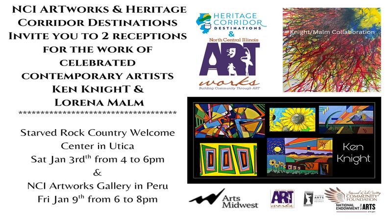 Utica Welcome Center to host works by contemporary artists Ken Knight and Lorena Malm