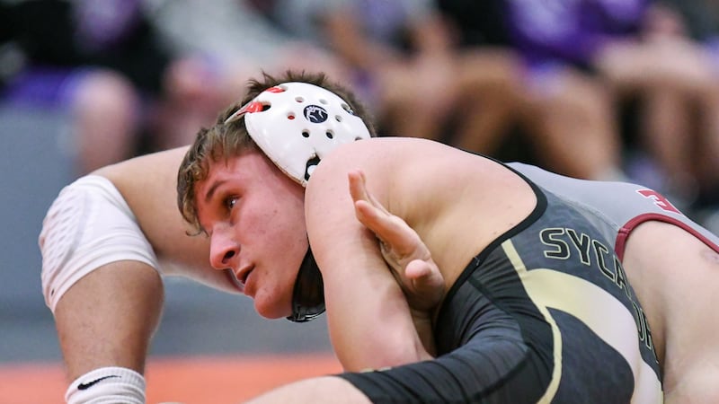 Sycamore’s Tyler Lockhart 4th, Liam Schroeder 5th, Cooper Bode 6th at state wrestling
