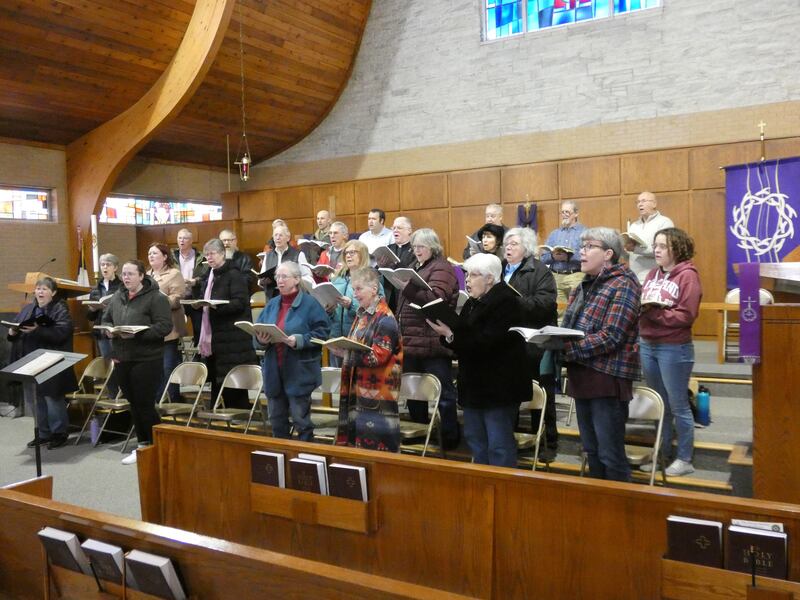 The Morrison Ecumenical Chorus will present the Lent and Easter portions of G.F. Handel’s “Messiah” on Palm at 7 p.m., Sunday, April 13, at St. Peter’s Lutheran Church, 601 North Jackson Street in Morrison.