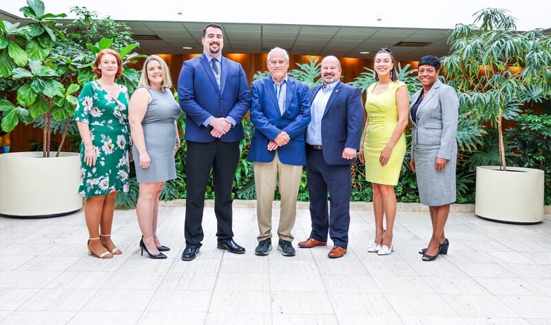 The Joliet Township High School District 204 Board of Education was sworn in on Monday, May 5, 2025.