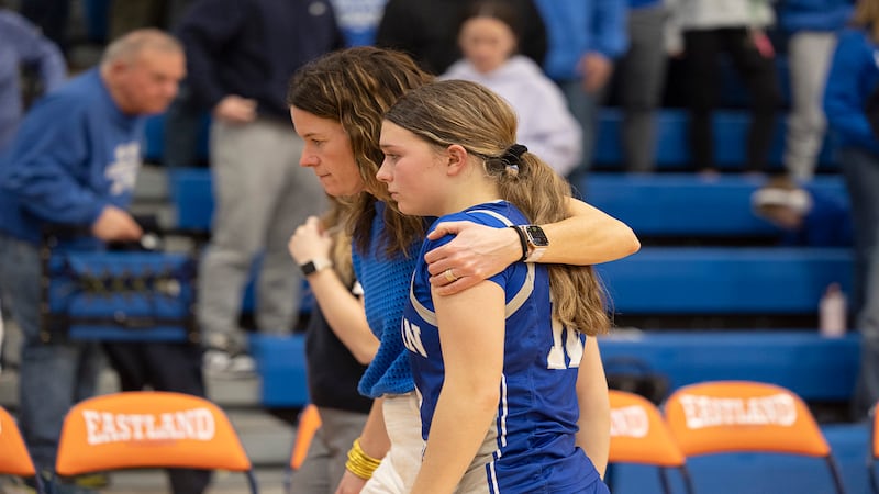 Photos: Newman girls fall in Class 1A sectional