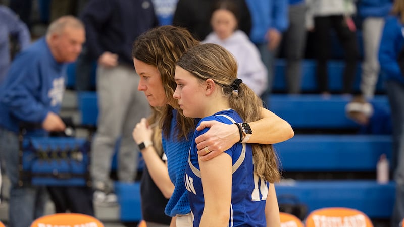Photos: Newman girls fall in Class 1A sectional