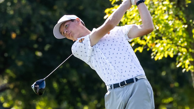 Photos: IHSA varsity boys class 3A sectional at Wedgewood Golf Course
