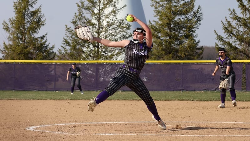 Photos: Rochelle softball vs. Rockford Lutheran
