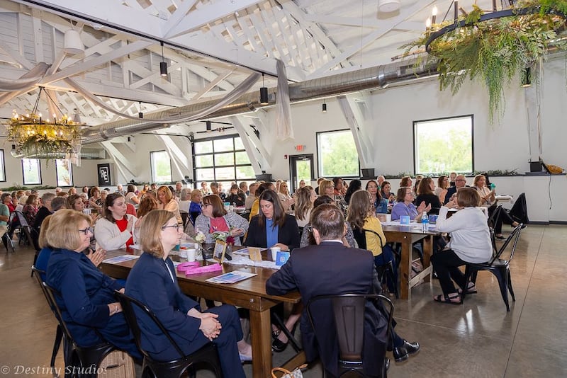 A Shining Hope Luncheon fundraiser was held on May 21 in Oregon to benefit Shining Star Children's Advocacy Center and HOPE of Ogle County.