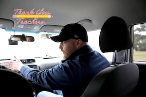 Driving instructor Rich LaTart is something of a celebrity among Kane County’s student drivers
