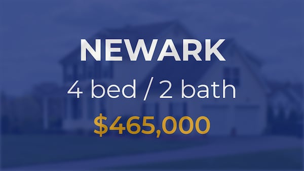 Single-family home sells for $465,000 in Newark