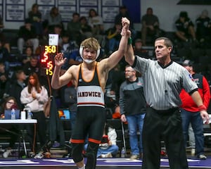 Kendall County wrestling notebook: Sandwich’s Cooper Corder gets 100th career win, set for season stretch run