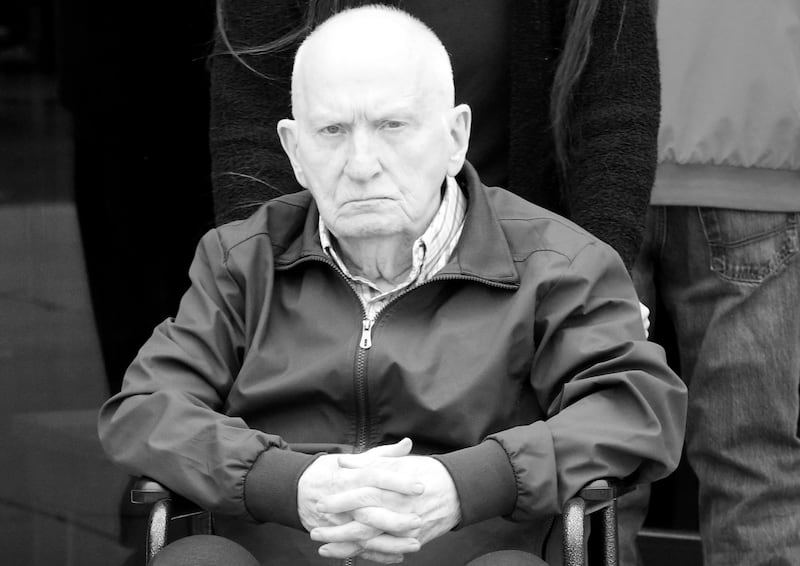 Chester Weger exits the La Salle County Government Complex on Friday, Nov. 22, 2024, in Ottawa. He will be able to continue his bid for exoneration in the Starved Rock murders case a judge ruled Friday.