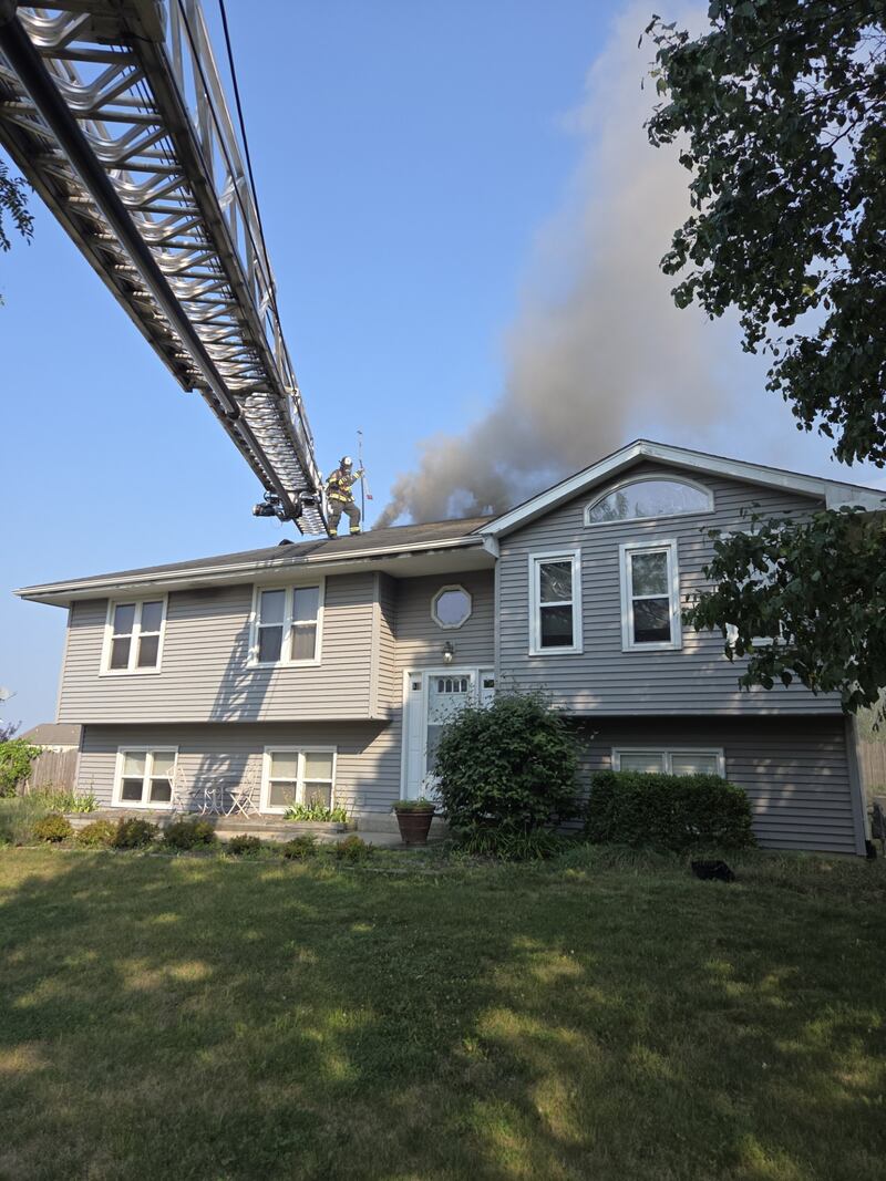 Joliet Fire Department firefighters responded to a fire about 5 p.m. Sunday, Aug. 3, in the 1700 block of Great Falls Drive. No injuries were reported.