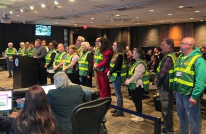 Eighteen graduates from the city of Joliet's first class for its new Community Emergency Response Team are introduced to the City Council on Tuesday. May 20, 2025