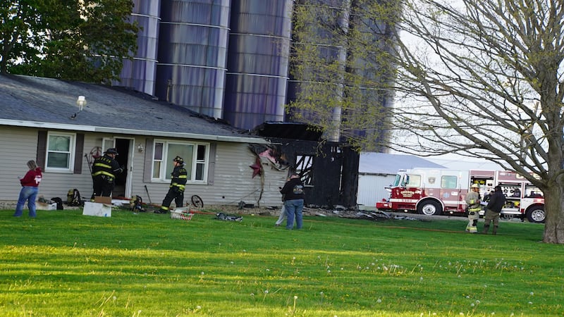 Home destroyed, pet dies in fire Wednesday evening in rural Chana