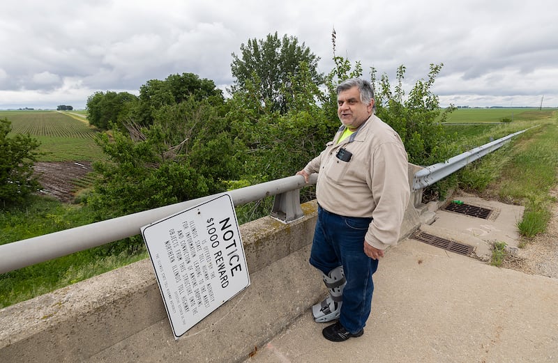 The accident left Eric Dodge with plenty of injuries but is recovering well and looking forward to getting back to work.