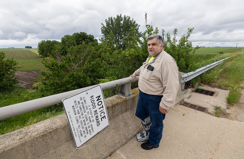 The accident left Eric Dodge with plenty of injuries but is recovering well and looking forward to getting back to work.