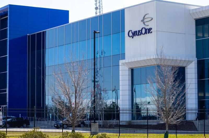 A new data center owned by Cyrus One is being built in Aurora.