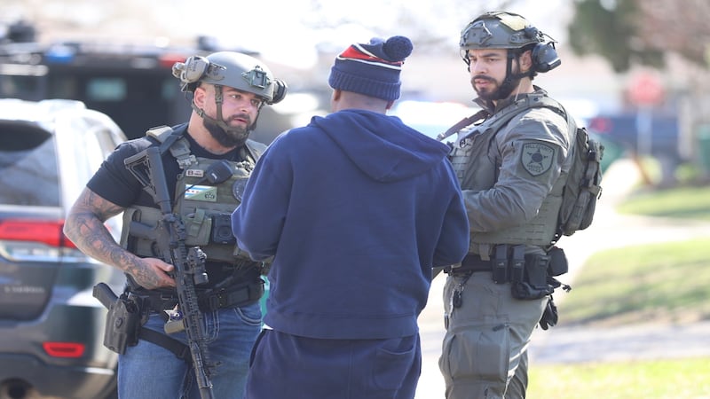 Photos: Police respond to barricade situation in Joliet